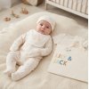 F09896NB: Baby Unisex Safari 6 Piece Mesh Bag Gift Set (NB-6 Months)